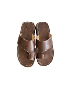 Sandale en Vrai Cuir Fait Main - Confort Naturel et Élégance Artisanale