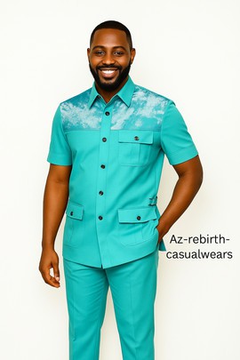 Two pieces safari shirt