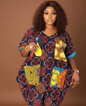 Robe droite Omolola