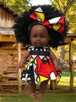 Black doll "Ama"