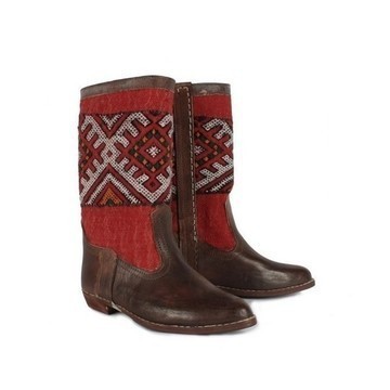Grande Vente! Bottes en cuir véritable artisanale fait main par des artisans du Maroc