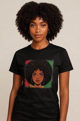 “June Tenth Melanin Girl” T-shirt
