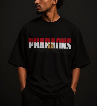 T-shirt noir CDM26 Pharaons