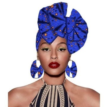 TURBAN SET AND CREOLE BUCKLE