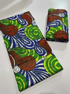Ankara Wax Fabric 6 yards/African Fashion/ African fabric/ African dress