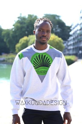 Unisex oversize high neck jumper "Ampoule" Black Waxkundadesign