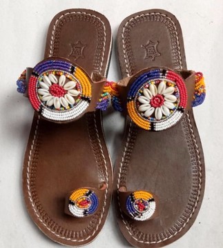 Maasai sandals, summer sandals,beach sandals, beaded sandals, gift for her,african sandals