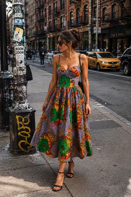 robe maryline NYFW