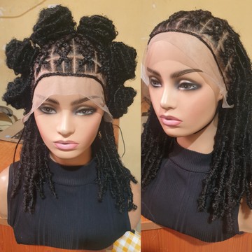 14nches skinny butterfly locs wig