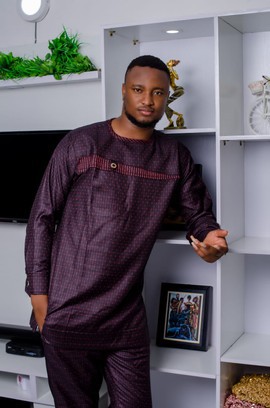 Vêtements traditionnels pour hommes africains, vêtements nigérians pour hommes, caftan de vêtements pour hommes africains