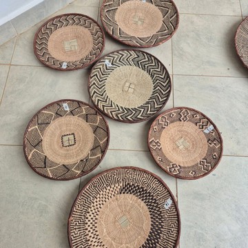 3 pcs handmade tonga baskets