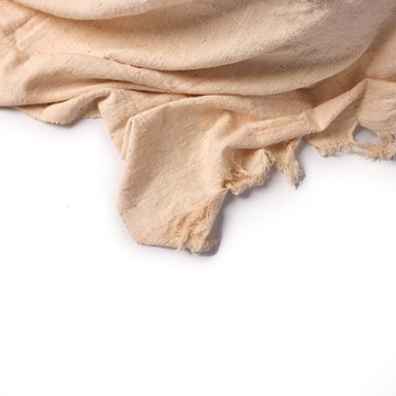 Plain Handwoven Bogolan Off-white Throw