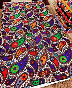 Kafayami 6yards ankara wax, pure cotton