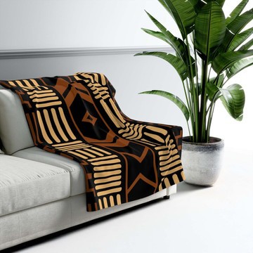 Cultural Unique Bath Mat White and Black Bathroom Rug (LARGER SIZES AVAILABLE)