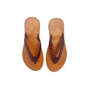 Real leather sandal for women