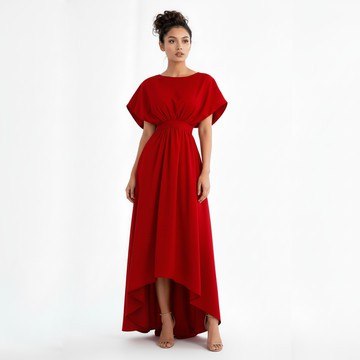Nabillah Maxi Flared Dress