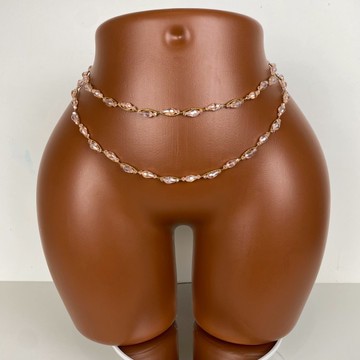 Perle de taille, bayas , bine bine , collier de ventre, perle de ventre, fait main