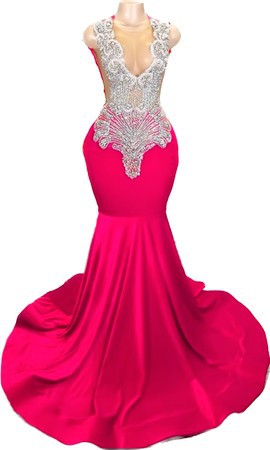 Robe de bal rose, robe de bal rose sexy, robe de soirée rose, robe de soirée thé rose