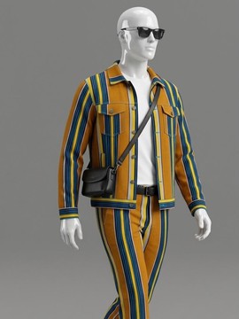 Traditional aso oke jacket