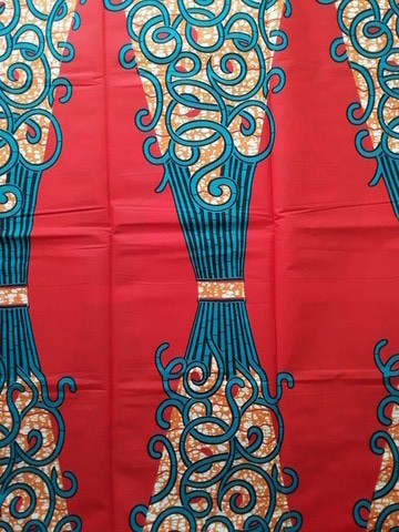 COUPON FABRIC WAX AFRICAN