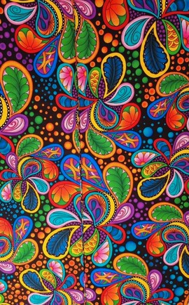 100% AFRICAN WAX FABRIC SOLD BY 1 YARD