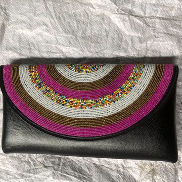Beaded Clutch bag/evening purse/beaded purse/handmade beaded clutch bag
