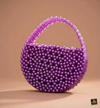 Half-Circle Statement Handbag