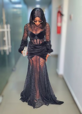 Robe longue sexy et élégante Zanella Luxe Woman pour les mariages et les occasions spéciales