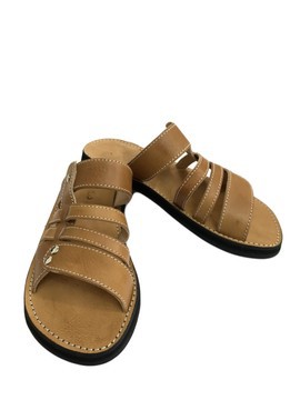 Men's sandal in genuine leather