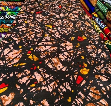 Africa print fabric, Ankara Fabrics (6 yards)
