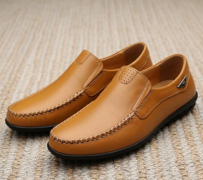 Leather Men's Driving Loafers