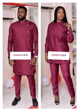 African couple / couple outfit / couple / family set / husband and wife / 2 piece set