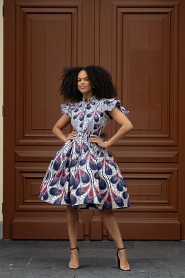 LANRE GOLD DRESS