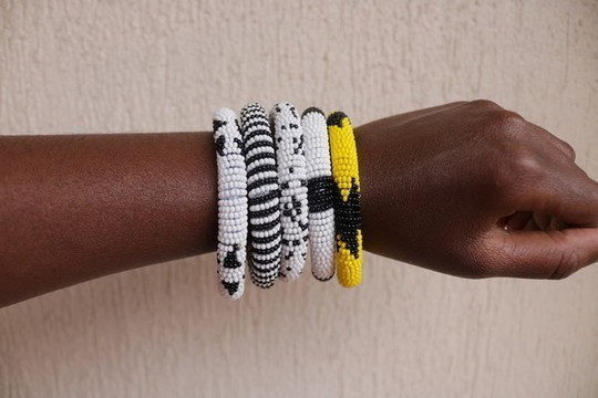 African Zulu beaded bracelet, Women bracelets, Tribal bracelets, Gift for her, Moms gift