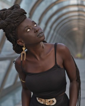 Magnifiques boucles d'oreilles « Aziza »