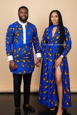 Matching Ankara dresses