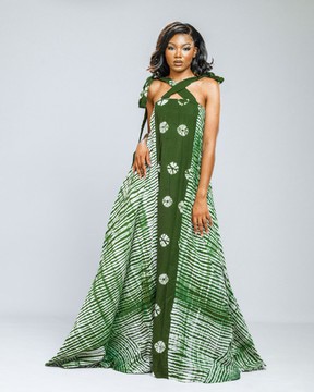 Robe kavi papillon