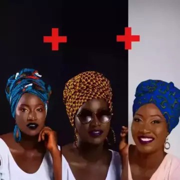 Set of 3 headwraps