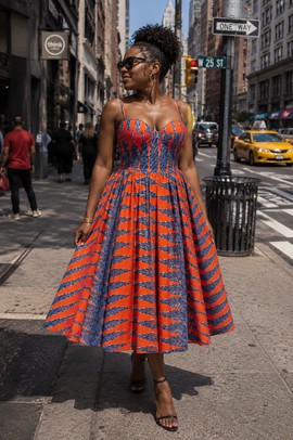 robe maryline NYFW