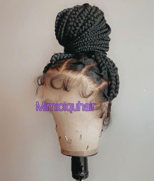 Perruque tressée tresses jumbo