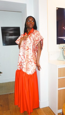 Boubou/caftan “Brocard”