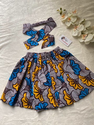 Pretty “Flower” skirt and headband set