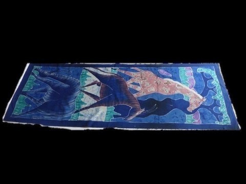 tableau batik seine du village027