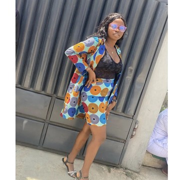 2 piece set | Skirt and kimono dress for women