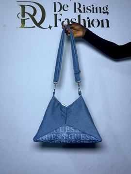 Chic Denim Guess Handbag: A Must-Have Accessory