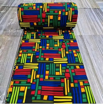 Tissus Wax Ankara 6 yards pur coton " teligbô"