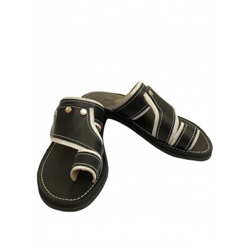 Men's sandal in genuine leather