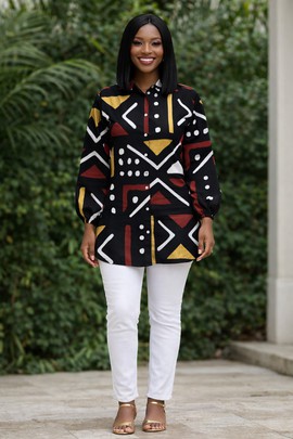The Tribal Rhythm Shirt Dress – Prints that speak