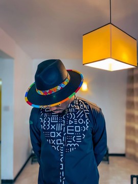 BUY 1 GET 1 FREE |Men's Tunics Traditional African Ankara White Long Sleeve Shirts