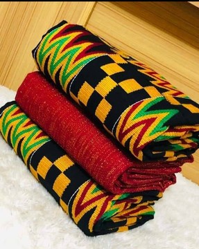 Ashanti Bonwire Kente -Hand woven